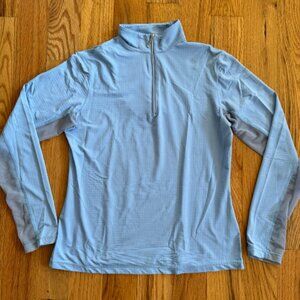 Dover Coolmax equestrian quarter zip mesh sunshirt UV protection